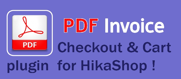 Joomla Attach PDF Invoice For HikaShop Extension