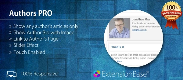 Joomla Authors Pro Extension