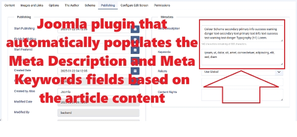 Joomla Auto Meta Article SEO Extension