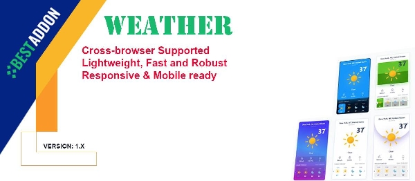 Joomla BA Weather Extension