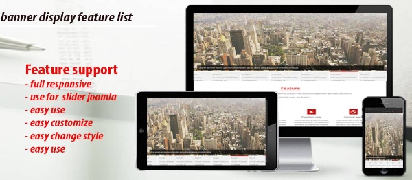 Joomla Banner Display Feature List Extension