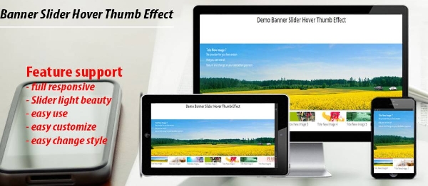 Joomla Banner Slider Hover Thumb Effect Extension