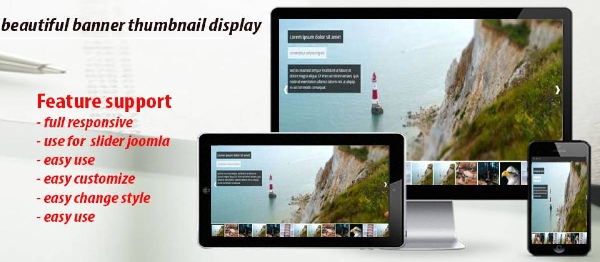 Joomla Beautiful Banner Thumbnail Display Extension