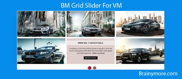 Joomla BM Grid Slider For VM Extension