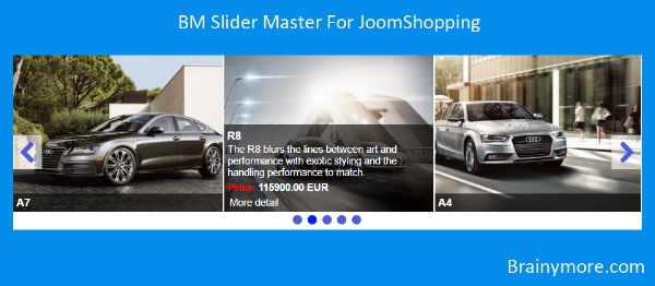 Joomla BM Slider Master For JoomShopping Extension