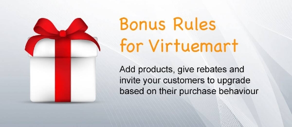 Joomla Bonus Rules For Virtuemart Extension