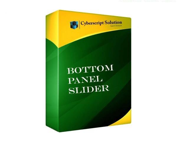 Joomla Bottom Panel Slider Extension