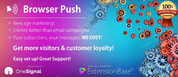 Joomla Browser Push Extension