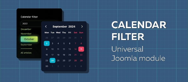 Joomla Calendar Filter Extension