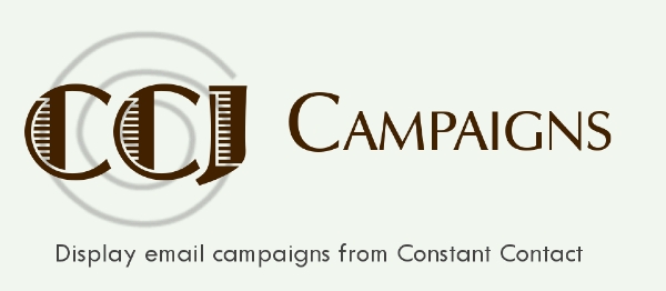 Joomla CCJ Campaigns For Constant Contact Extension