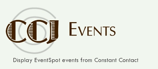 Joomla CCJ Events For Constant Contact Extension