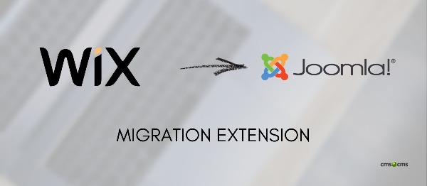 Joomla CMS2CMS: Automated WiX Migration For Joomla Extension