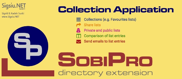 Joomla Collection Application For SobiPro Extension