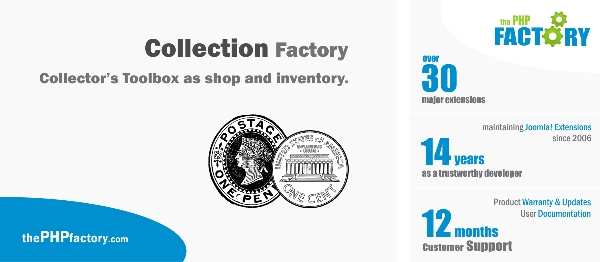 Joomla Collection Factory Extension