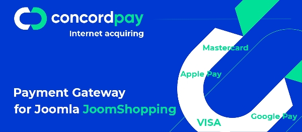 Joomla ConcordPay Payment Gateway For JoomShopping Extension