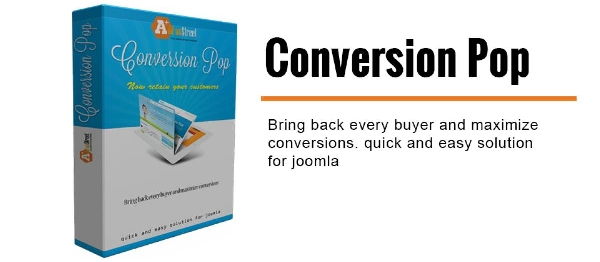 Joomla Conversion Pop Extension