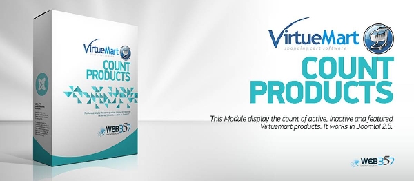 Joomla Count Products For VirtueMart Extension