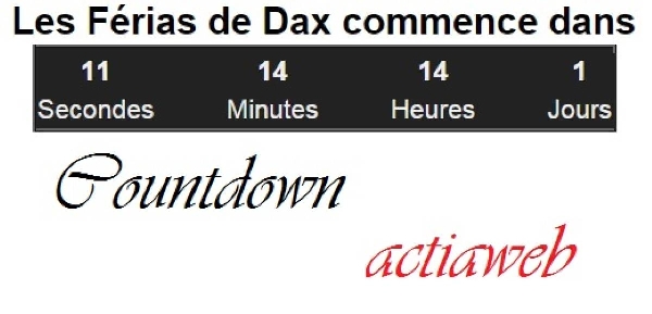 Joomla Countdown Extension