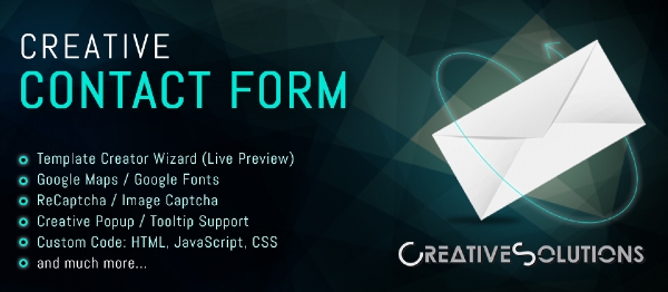 Joomla Creative Contact Form Extension