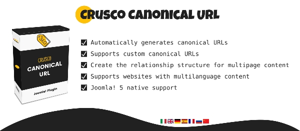 Joomla Crusco Canonical URL Extension