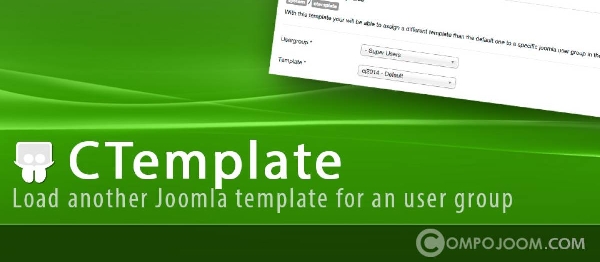 Joomla CTemplate Extension