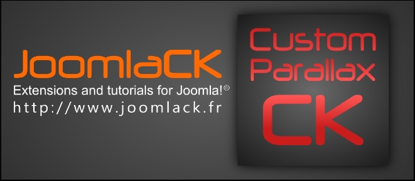 Joomla Custom Parallax CK Extension