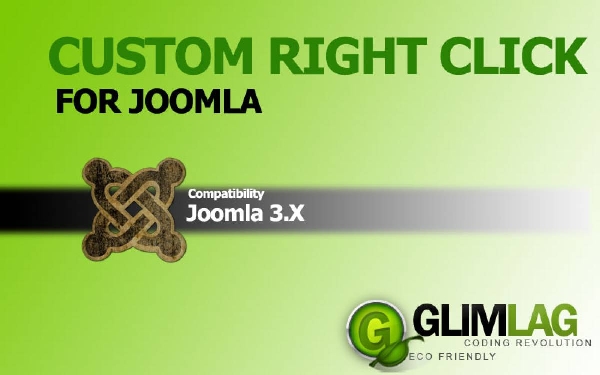 Joomla Custom Right Click Extension