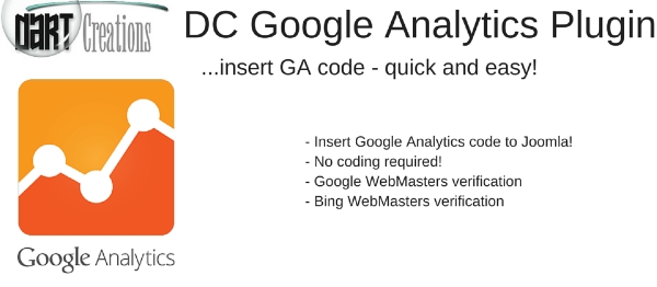 Joomla DC Google Analytics Extension