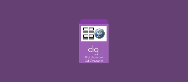 Joomla Digi Showcase - VirtueMart Categories Expansion Pack Extension