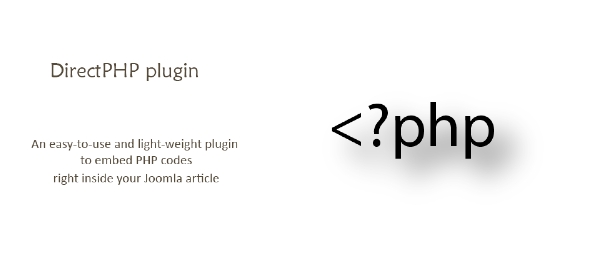 Joomla DirectPHP Extension
