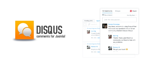 Joomla Disqus Comments Extension