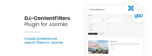 Joomla DJ-ContentFilters - Yootheme PRO Filter Extension