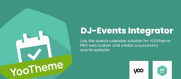 Joomla DJ-Events Integrator - YOOtheme PRO Element Extension