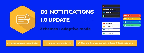 Joomla DJ-Notifications Extension