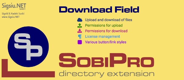 Joomla Download Field For SobiPro Extension