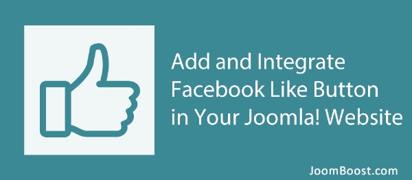 Joomla Easy Facebook Like Button Extension