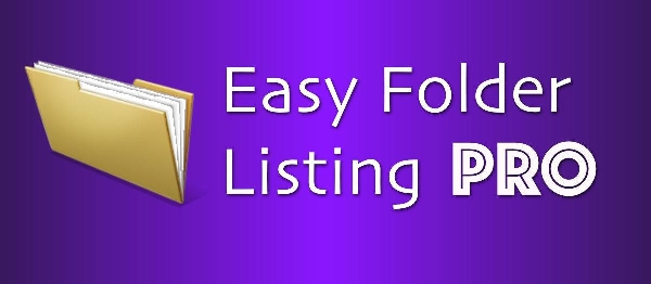 Joomla Easy Folder Listing Pro Extension