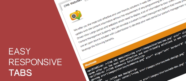 Joomla Easy Responsive Tabs Extension