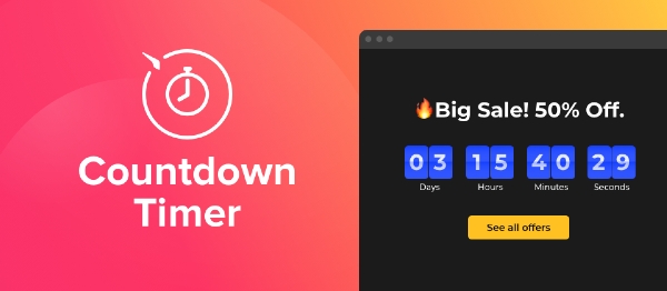 Joomla Elfsight Countdown Timer Extension