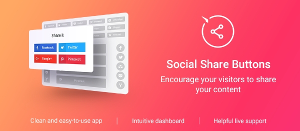 Joomla Elfsight Social Share Buttons Extension