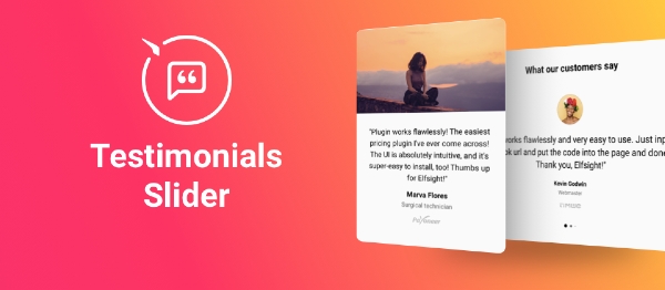 Joomla Elfsight Testimonials Slider Extension