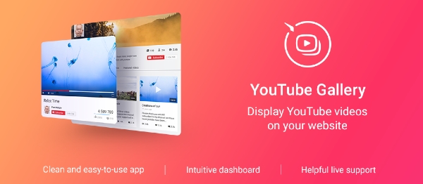 Joomla Elfsight YouTube Gallery Extension