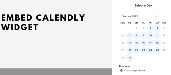 Joomla Embed Calendly Widget Extension