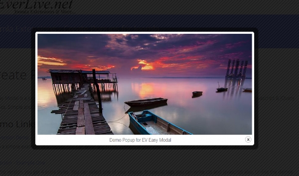 Joomla EV Easy Modal Extension