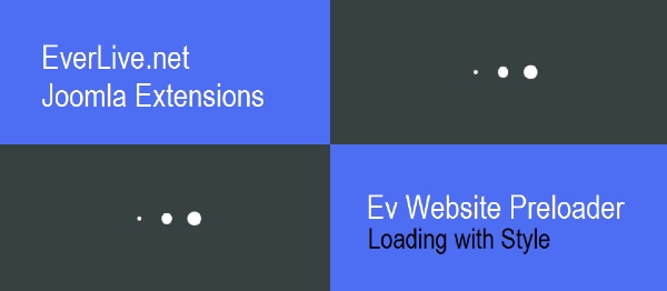 Joomla Ev Website Preloader Extension