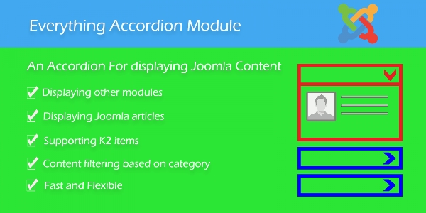 Joomla Everything Accordion Extension