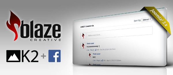 Joomla Facebook Comments Integration For K2 Extension