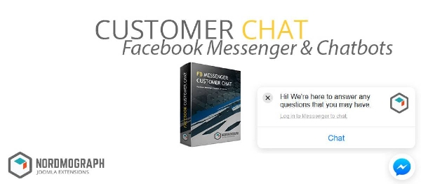 Joomla Facebook Messenger Customer Chat Extension