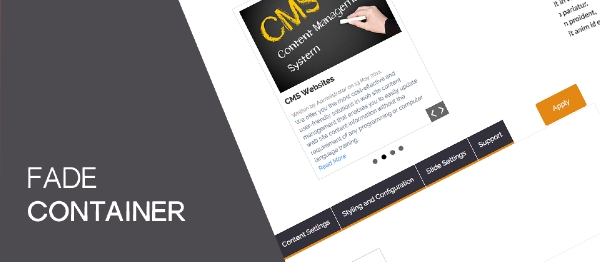 Joomla Fade Container Extension