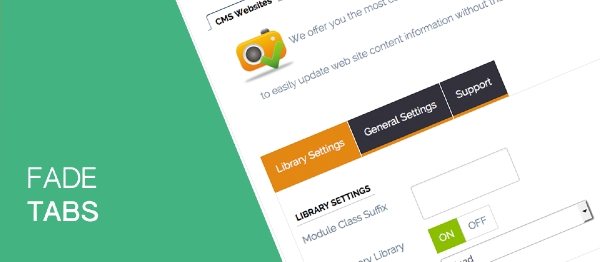 Joomla Fade Tabs Extension